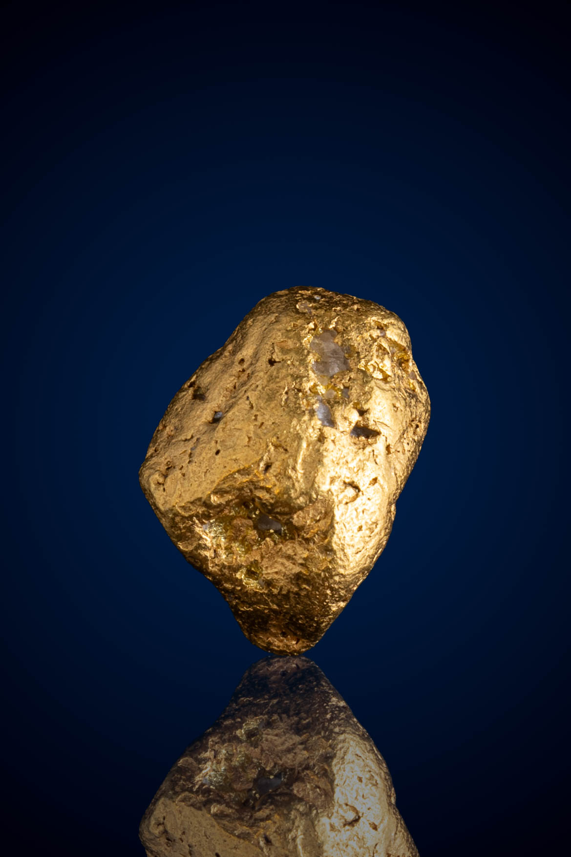 Dazzling, Textured Natural Gold Nugget - Alaska - 3.71 grams (image for) Dazzling, Textured Natural Gold Nugget - Alaska - 3.71 grams
